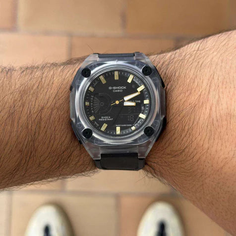 G-SHOCK Mudman Negro Tablero Negro Dorado