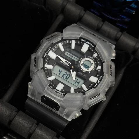 G-SHOCK GA-0105 Negro Tablero Negro-Transparente