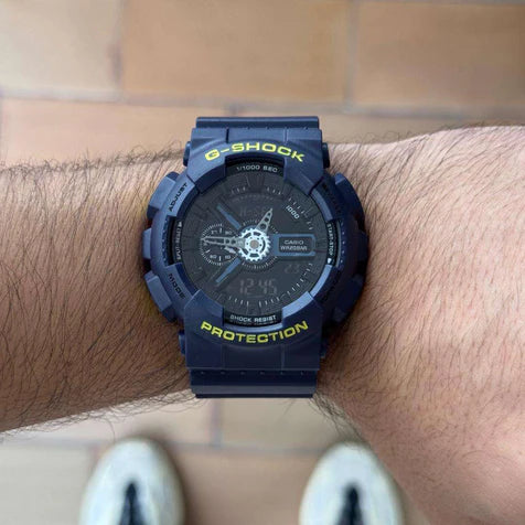 G-SHOCK GA-110 Azul Tablero Negro