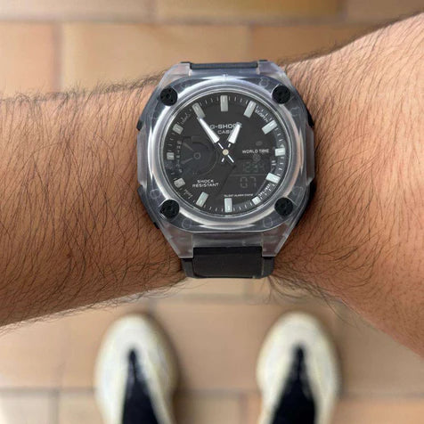 G-SHOCK Mudman Negro Tablero Negro-Blanco