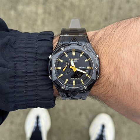 G-SHOCK new 2025 negro manecillas amarillas