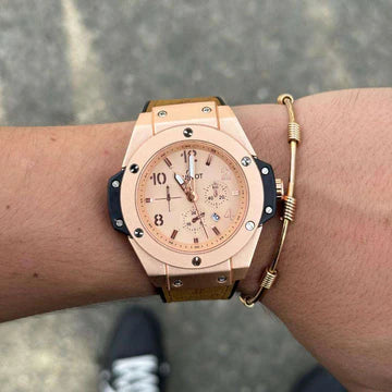 HUBLOT Big Bang New Café Tablero Oro Rosa - Oro Rosa