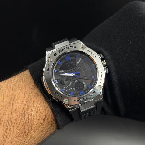 G-SHOCK Gravitymaster Negro Tablero Negro-Plateado