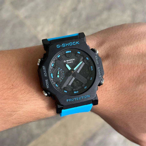G-SHOCK Premium New Azul Claro-Negro