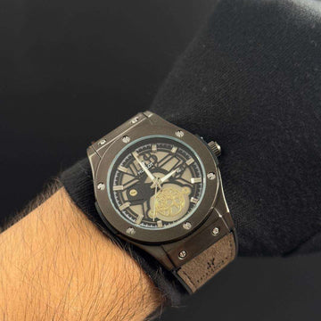 HUBLOT Big Bang 2025 Café Tablero Negro - Negro