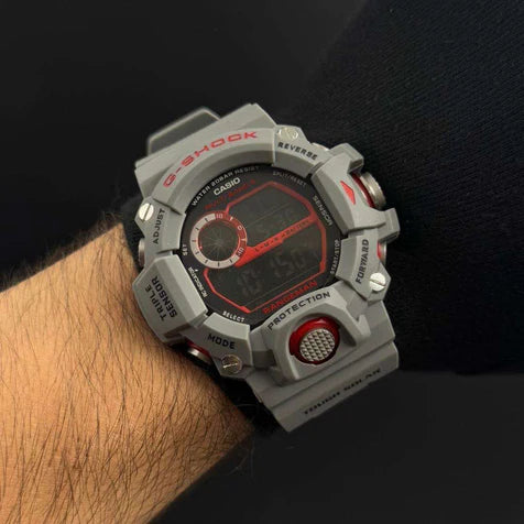 G-SHOCK Rgm Gris - Rojo