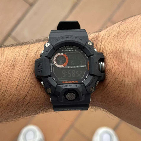 G-SHOCK Rgm Negro - Naranja