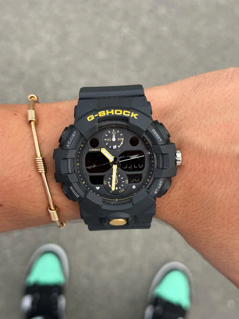 G-SHOCK GBA Negro - Amarillo