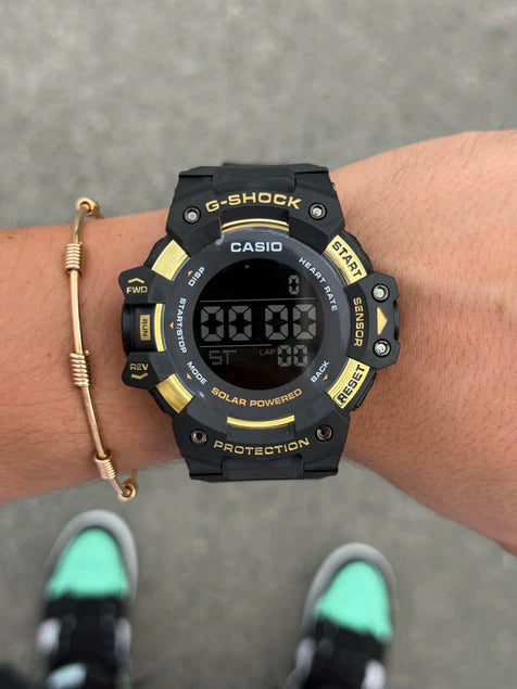 G-SHOCK Solar Power Negro - Amarillo